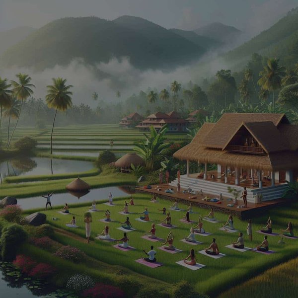 Où faire une retraite de yoga en pleine nature dans le Kerala, Inde?